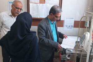 بازدید ریاست و معاون بهداشت مرکز بهداشت شماره یک اصفهان، از مرکز خدمات جامع سلامت شبانه‌روزی دستجا