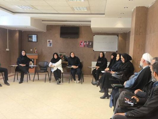 🔰برگزاری جلسه هیأت امنا در مرکز خدمات جامع سلامت  قهجاوستان
