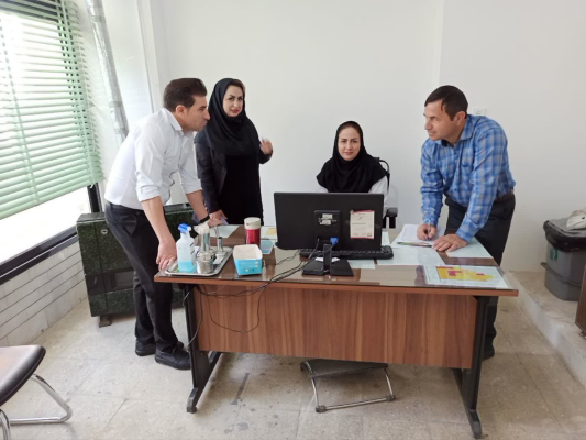 ✅بررسی تجهیزات و کلیه اموال مرکز جامع سلامت ولیعصر(عج) و پایگاه های تحت پوشش