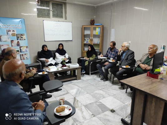 ✅برگزاری جلسه هیئت امنا در مرکز خدمات جامع سلامت علی ابن موسی الرضا 