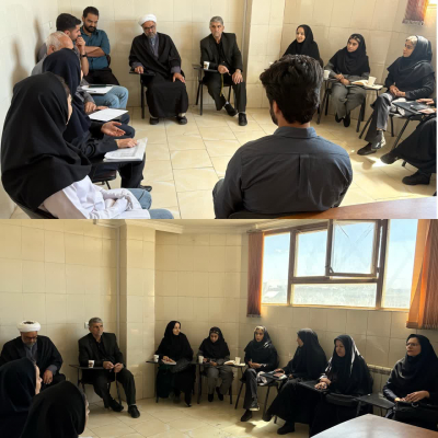برگزاری جلسه هیئت امنا در مرکز خدمات جامع سلامت دارک