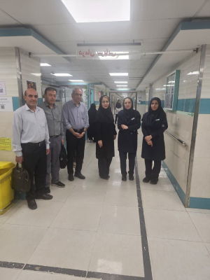 ✅بازدید و نظارت از مرکز دیده‌ور بستری (بیمارستان امین)با تمرکز بر برنامه بیماری‌های حاد تنفسی