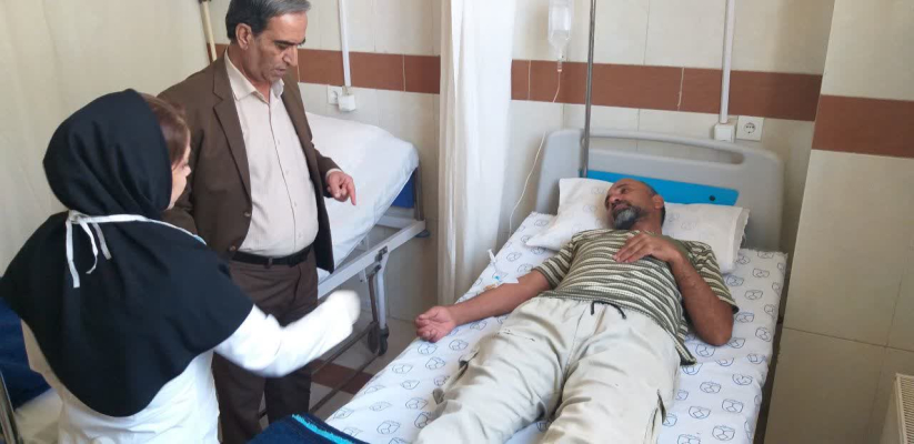 بازدید و نظارت ریاست مرکز بهداشت شماره یک اصفهان از روندارائه خدمات مرکز شبانه روزی دستجا