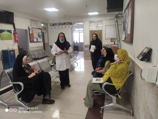 🔰گزارش برگزاری پویش ملی شیر مادر در مرکز سلامت 18خواجو   