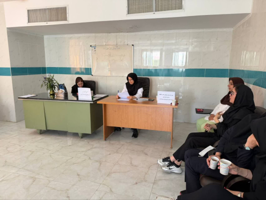 ✅برگزاری جلسه شورای بهداشتی مدارس در مرکز خدمات جامع سلامت سروشبادران