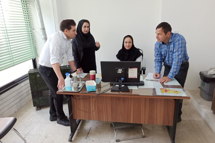 ✅بررسی تجهیزات و کلیه اموال مرکز جامع سلامت ولیعصر(عج) و پایگاه های تحت پوشش