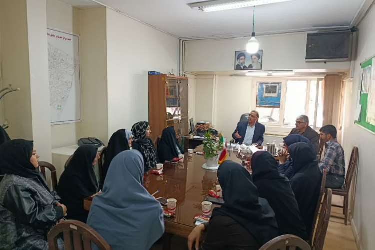 ✅برگزاری جلسه هیئت امنا در مرکز خدمات جامع سلامت نواب صفوی