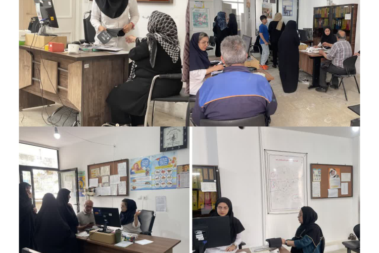 میز خدمت، آموزش همگانی، انجام خطرسنجی بیماری‌های غیرواگیرتوسط مرکز خدمات جامع سلامت ولیعصر