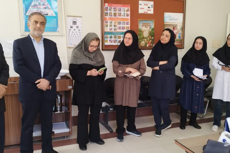 🔰بازدید مدیرکل دفتر مدیریت بیماری‌های غیرواگیر وزارت بهداشت و هیات همراه ازروند اجرای برنامه های غربالگری سرطان مرکز خدمات جامع سلامت پزوه