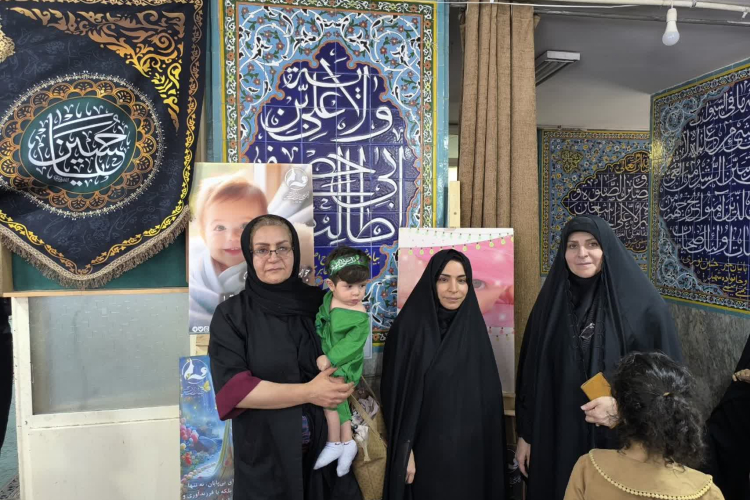 ✅حضور پرسنل مرکز خدمات جامع سلامت حضرت علی (ع)درهمایش شیرخوارگان حسینی حضرت علی‌اصغر