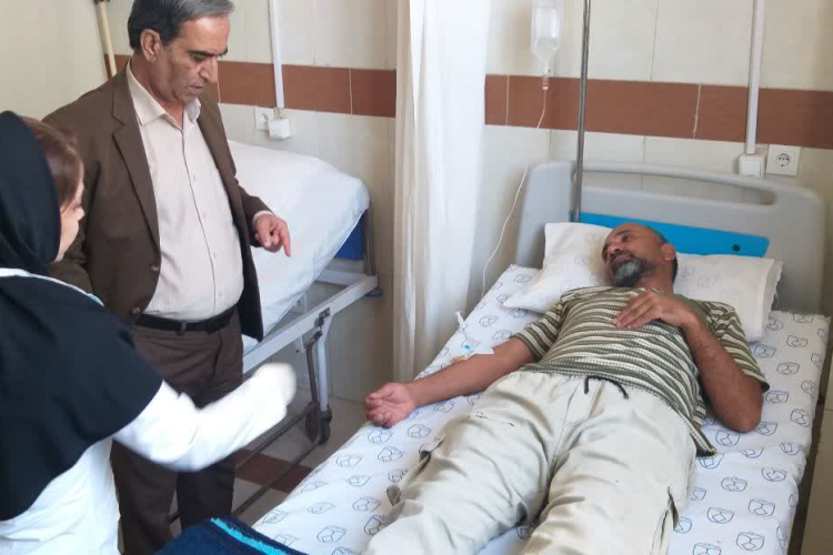 بازدید و نظارت ریاست مرکز بهداشت شماره یک اصفهان از روندارائه خدمات مرکز شبانه روزی دستجا