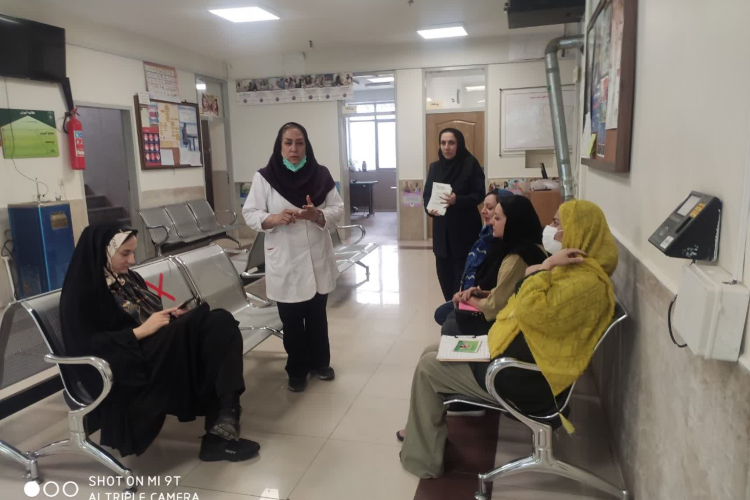 🔰گزارش برگزاری پویش ملی شیر مادر در مرکز سلامت 18خواجو   